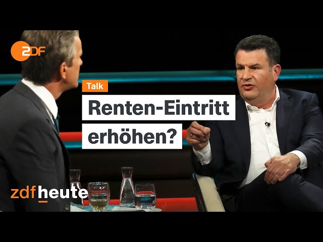 ⁣Ist die Rente in Deutschland noch sicher, Herr Heil? | Markus Lanz vom 26. November 2024