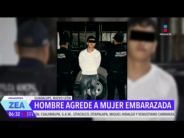 ⁣Detienen a un hombre por agredir a golpes a su pareja embarazada