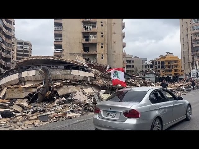 ⁣No Comment : les familles libanaises déplacées célèbrent l'accord de cessez-le-feu