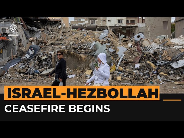 ⁣Israel-Hezbollah ceasefire agreement takes effect | AJ #shorts