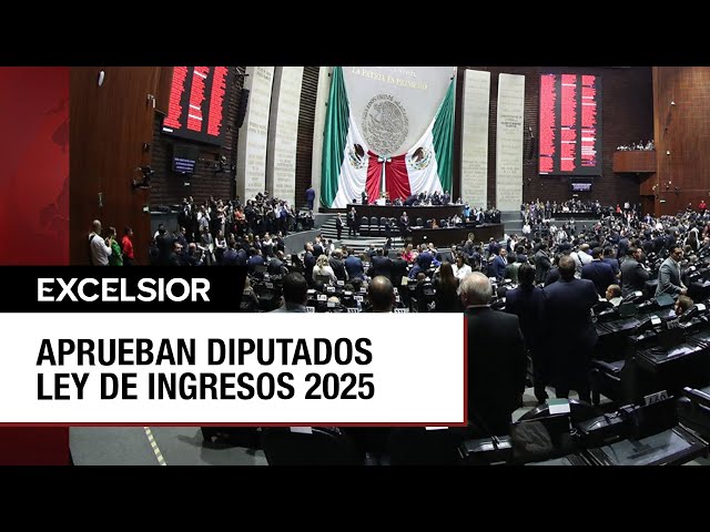 ⁣Diputados de Morena y aliados aprueban Ley de Ingresos 2025