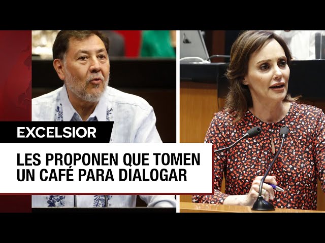 ⁣Lilly Téllez y Noroña se echan otro round en el Senado