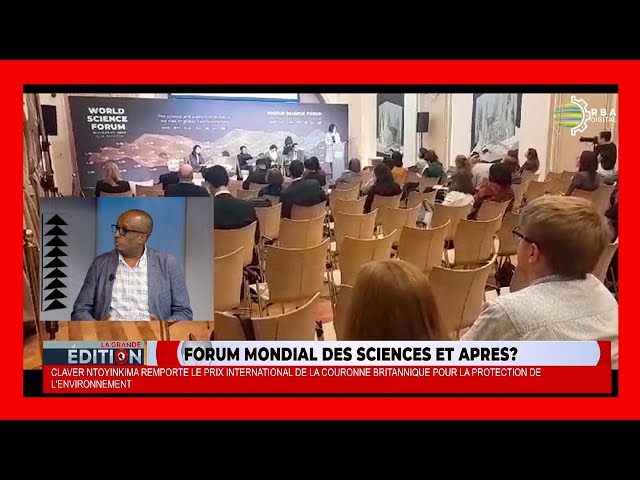 ⁣Les sujets importants évoqués au Forum Mondial de Science à Budapest avec Patrick NYIRIDANDI