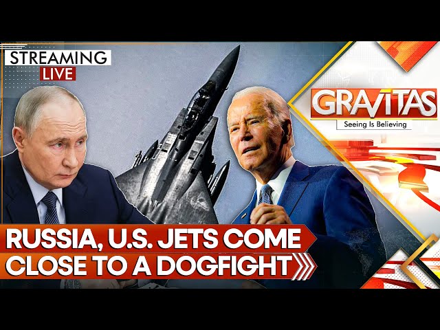 ⁣Tensions Soar As Russian Warplanes Challenge American Air Force In Skies Of Europe | GRAVITAS LIVE