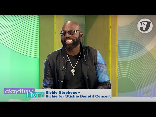 ⁣Richie Stephens Talks Benefit Concert for Stichie | TVJ Daytime Live