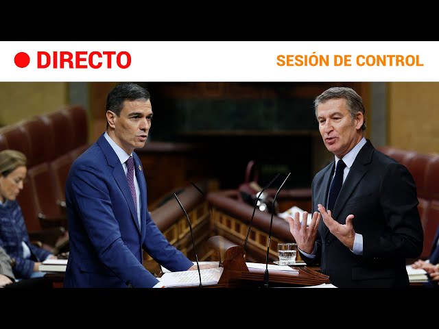 ⁣SESIÓN DE CONTROL  EN DIRECTO: SÁNCHEZ Y FEIJÓO enfrentados por la DANA y ACUSACIONES de CORRUPCIÓN