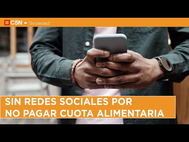 ⁣LA JUSTICIA le BLOQUEÓ las REDES SOCIALES por NO PAGAR la CUOTA ALIMENTARIA