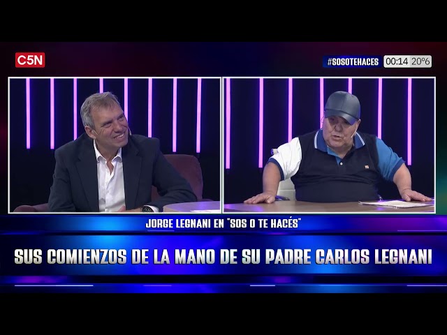 ⁣JORGE LEGNANI en "¿SOS O TE HACÉS?"