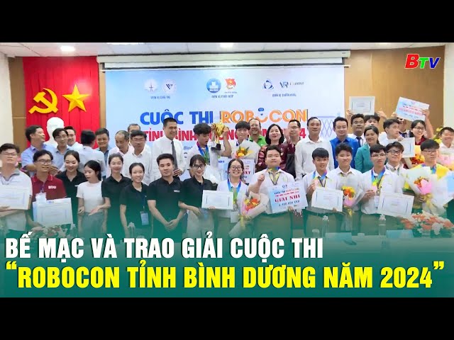 ⁣Bế mạc và Trao giải cuộc thi “Robocon tỉnh Bình Dương năm 2024”