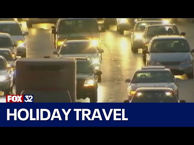 ⁣Chicago drivers brace for busy Thanksgiving travel day