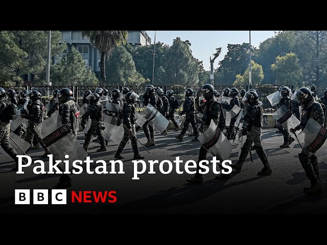 ⁣Imran Khan supporters call off protest after crackdown in Pakistan | BBC News