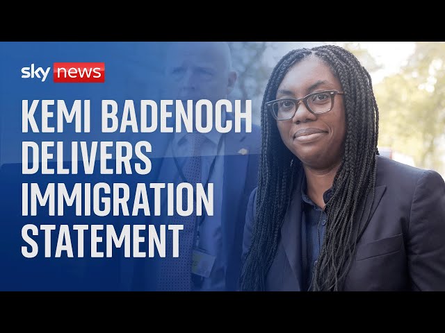 ⁣Watch Live: Kemi Badenoch and Chris Philp give statement on UK immigration figures