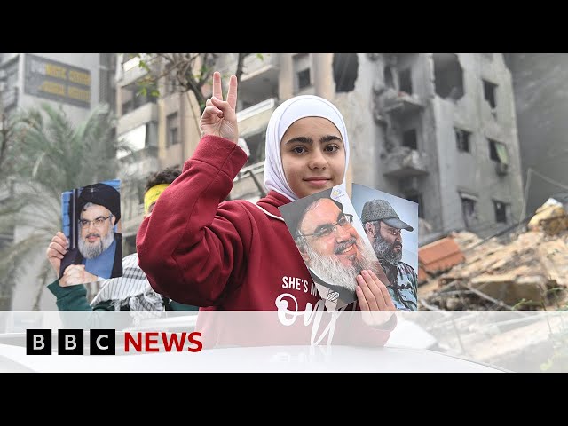 ⁣Civilians returning home to southern Lebanon after ceasefire | BBC News