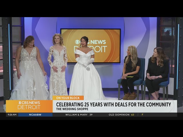 ⁣The Wedding Shoppe celebrates 25 years with deals for the community