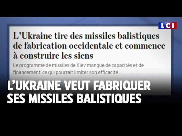 ⁣L’Ukraine veut fabriquer ses missiles balistiques｜LCI