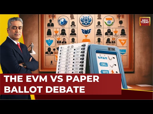 ⁣NewsToday with Rajdeep Sardesai LIVE: The EVM Vs Paper Ballot Debate | India Today LIVE