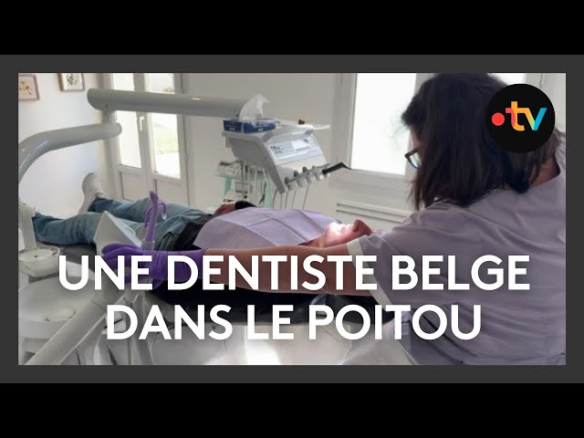 ⁣Une dentiste belge à Lathus-Saint-Rémy dans la Vienne