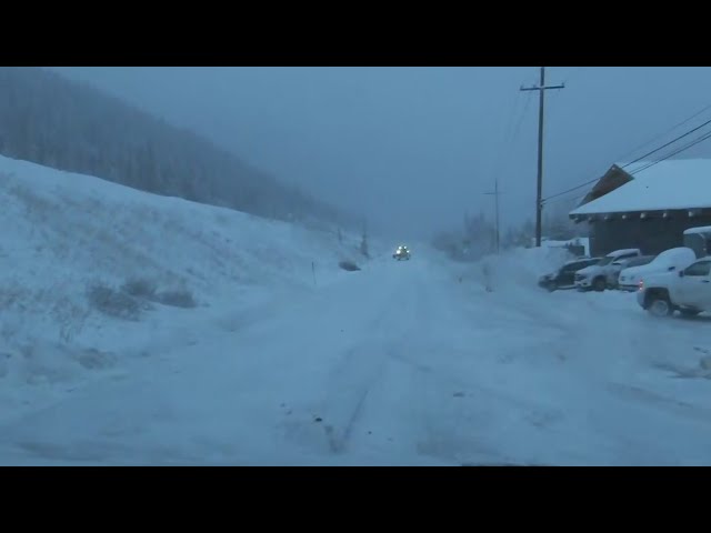 ⁣Watch team coverage of heavy snow pounding Colorado on Wednesday