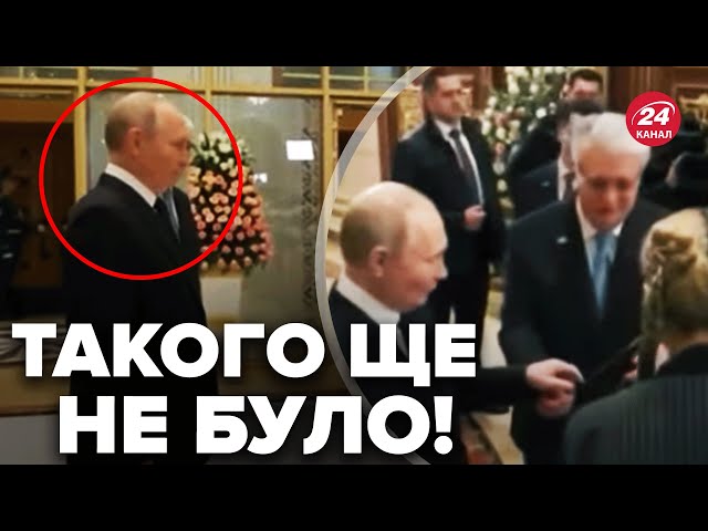 ⁣З’явилися КАДРИ! Для Путіна ВЛАШТУВАЛИ шоу. Казахстан ОШЕЛЕШИВ зустріччю бункерного