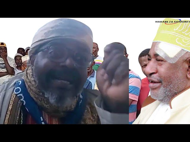 ⁣Ndami na Assoumani Azali passima mpaka mpakani