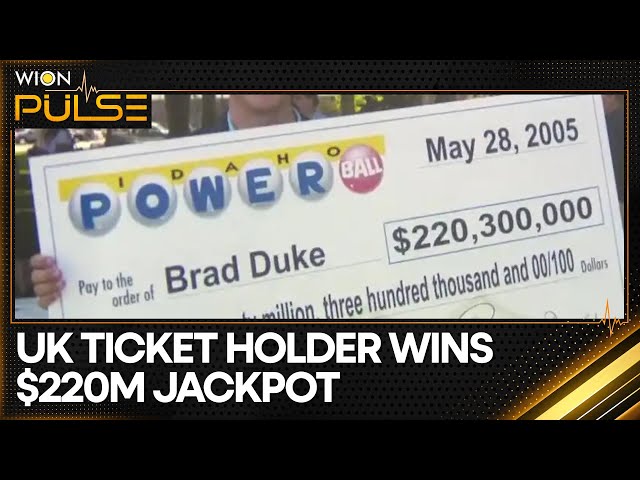 ⁣British National Win Million Dollar Lottery | 3rd Biggest Lottery Win IN UK | WION Pulse