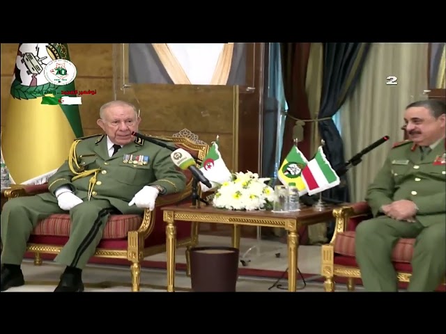 ⁣4ème jour de la visite du général d'armée Saïd Chanegriha au Koweït