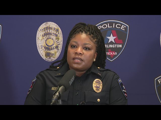 ⁣Arlington PD give update on officer-involved shooting