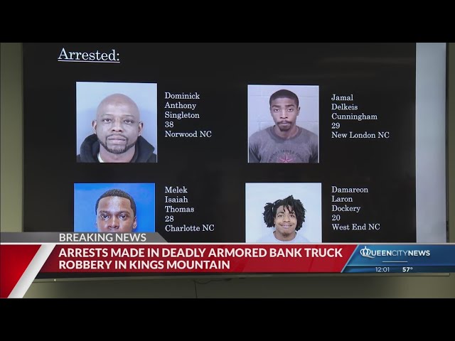 ⁣Arrests made in deadly shooting of armored truck driver