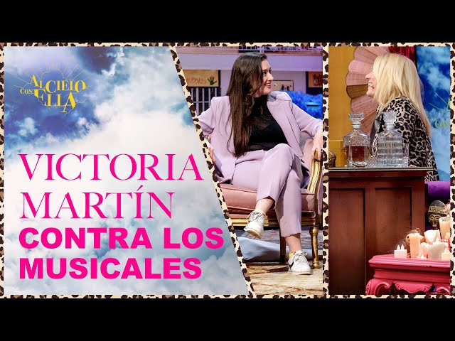 ⁣¿Qué le pasa a Victoria Martín con los musicales? | Al Cielo Con Ella