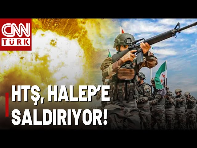 ⁣ Halep Karıştı!  Suriyeli Muhalifler Halep'e Girdi, Çatışmalar Sürüyor...