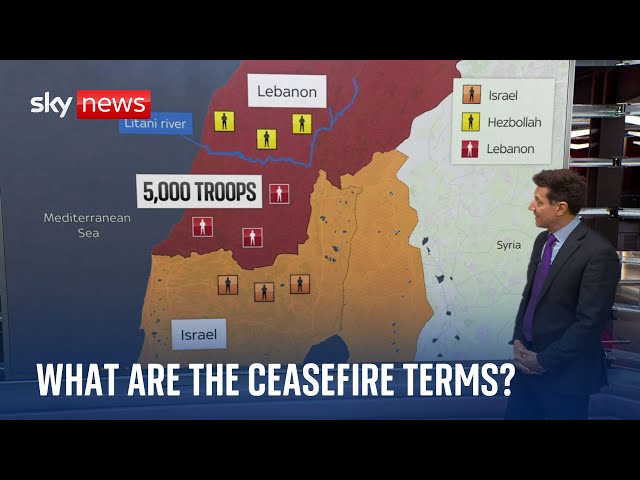 ⁣What's in the Israel-Hezbollah ceasefire agreement? | Middle East conflict