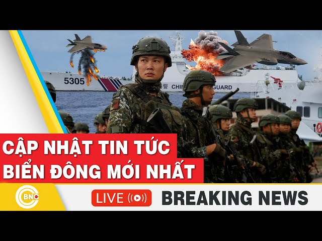 ⁣TRỰC TIẾP: Biển Đông: “Thần biển” Mỹ gây bão: Bay qua eo biển Đài Loan làm Bắc Kinh phẫn nộ