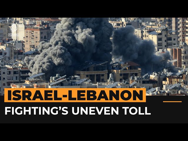 ⁣Massive toll from a year of Israeli attacks on Lebanon | AJ #Shorts