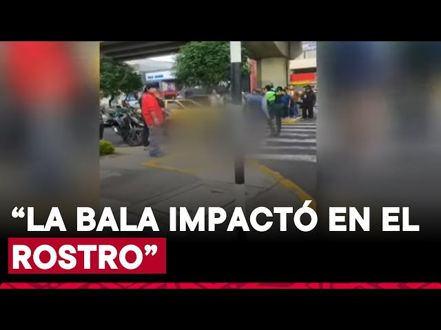 ⁣¿Cuál es la situación del policía herido tras intentar frustrar asalto a cambista en San Borja?