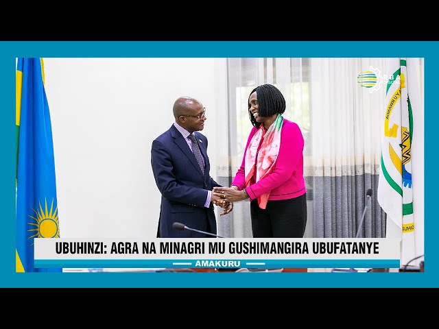 ⁣Umuryango AGRA wiyemeje gukorana n'u Rwanda mu kongera umusaruro mu buhinzi