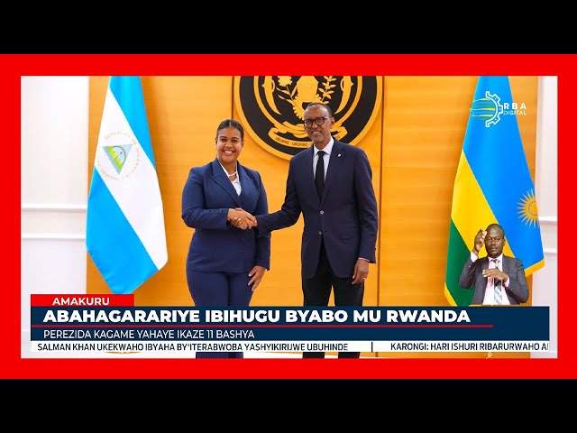 ⁣Perezida Kagame yakiriye inzandiko zemerera Abambasaderi 11 guhagararira ibihugu byabo mu Rwanda