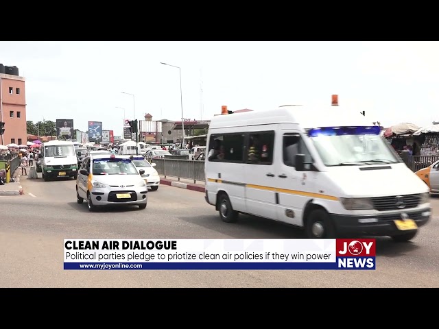 ⁣Clean air dialogue: Political parties pledges to prioritize clean air policies if they win power