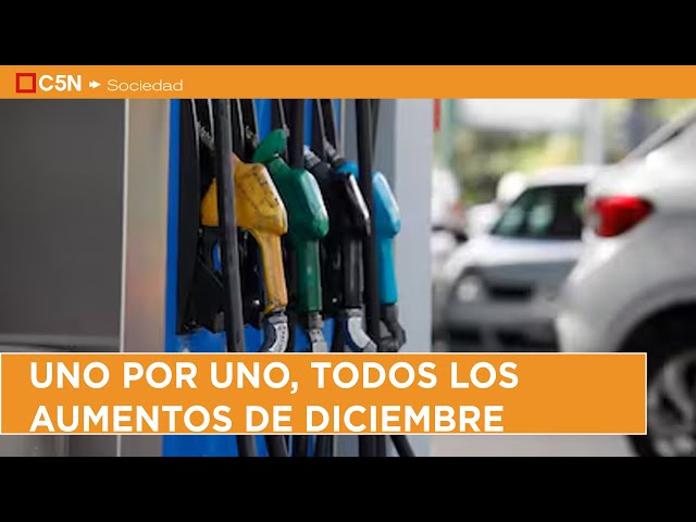 ⁣Uno por uno, todos los AUMENTOS de DICIEMBRE