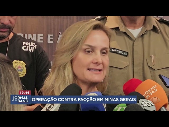 ⁣Operação da polícia "sufoca" a expansão de facção criminosa do Rio para Minas