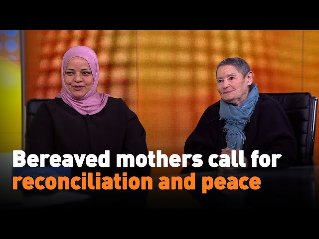 ⁣Bereaved mothers call for reconciliation and peace