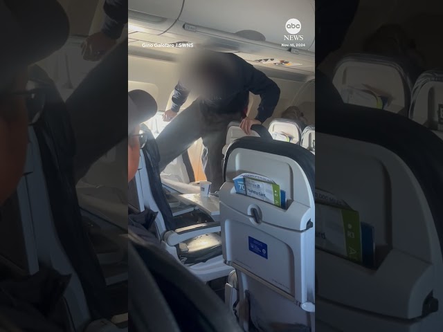 ⁣'Disruptive' passenger kicks chair on United flight from Austin to Los Angeles