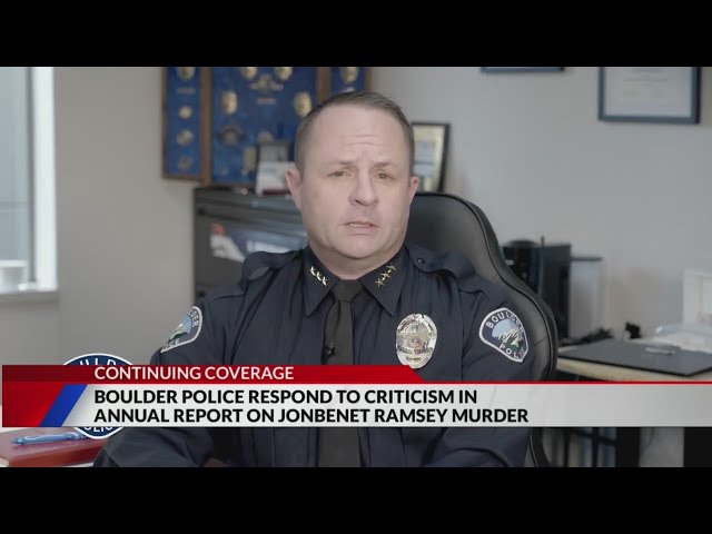 ⁣Boulder police issue statement as anniversary of JonBenet Ramsey's murder nears