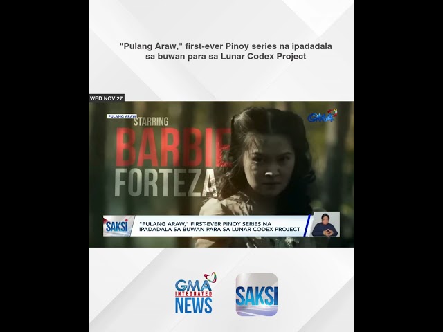 ⁣"Pulang Araw," first-ever Pinoy series na ipadadala sa buwan para sa Lunar Codex Project |