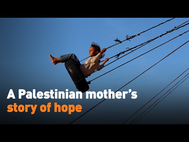 ⁣A Palestinian mother’s story of hope