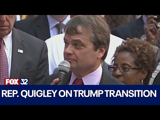 ⁣Rep. Mike Quigley weighs in on Trump transition to presidency