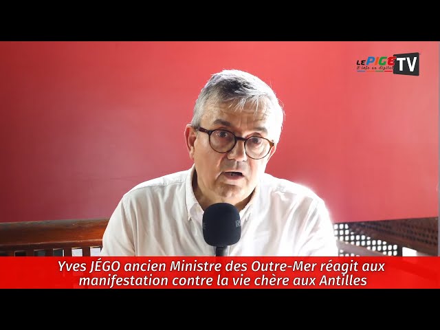 ⁣Yves JEGO ancien Ministre des Outre-Mer réagit aux manifestation contre la vie chère aux Antilles