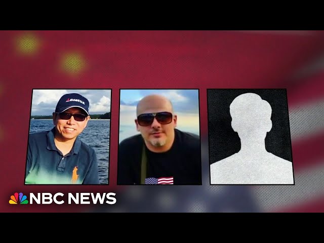 ⁣Three Americans released by China in prisoner swap