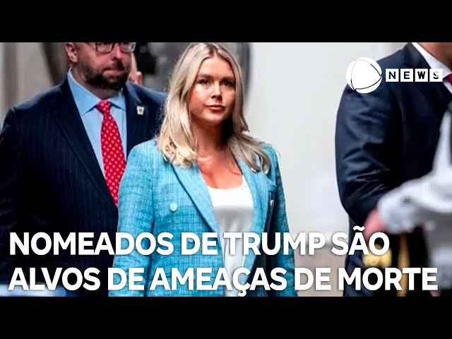 ⁣Nomeados de Trump são alvos de ameaças de morte