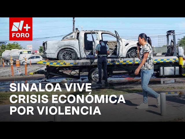 ⁣Empresarios denuncian crisis económica por violencia en Sinaloa - Las Noticias