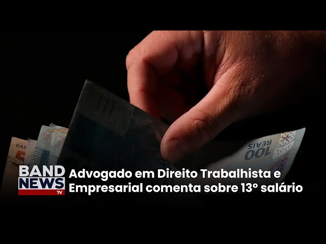 ⁣Pagamento do 13° deve injetar cerca de R$ 321,4 bilhões l BandNews TV